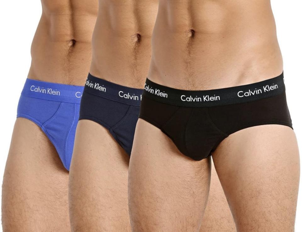 Calvin Klein Set de 3 Calzoncillos de algodón elastizado, para Hombre