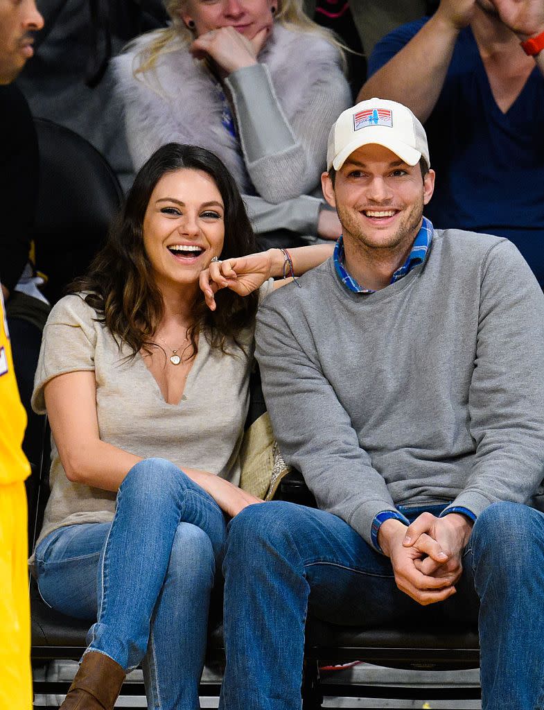 Ashton Kutcher and Mila Kunis met when she was only 15.