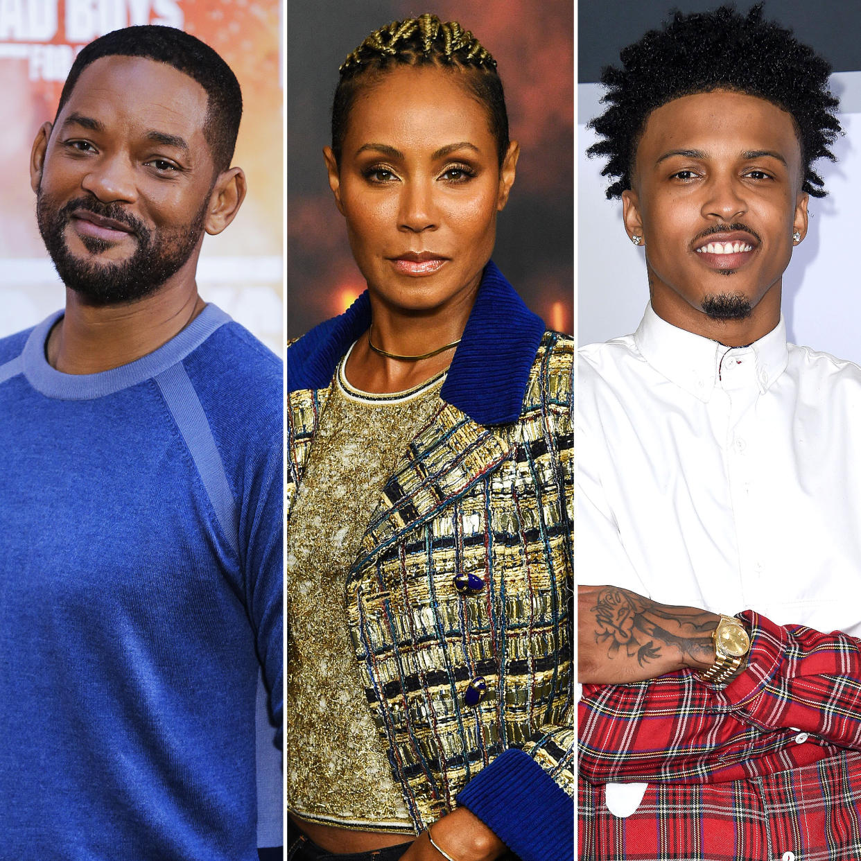 Will Smith Jada Pinkett Smith August Alsina