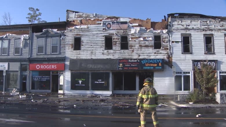 Man charged in devastating fire that gutted Bridgewater businesses