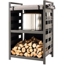 Product image of Solo Stove Station with UV Coated Cover Aluminum Firewood Rack