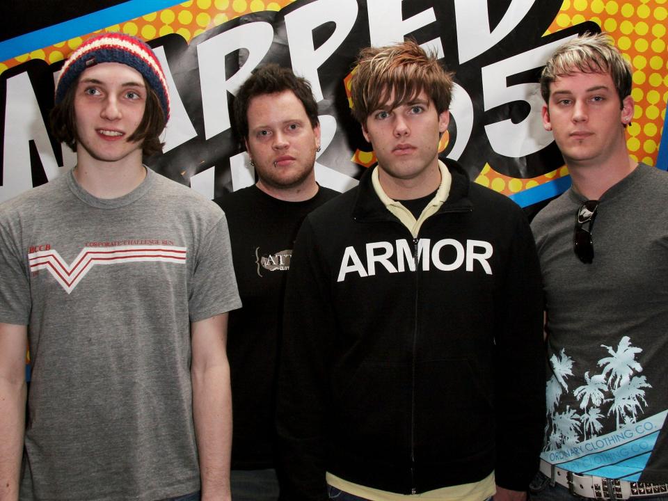 The Starting Line at Vans Warped Tour in May 2005.