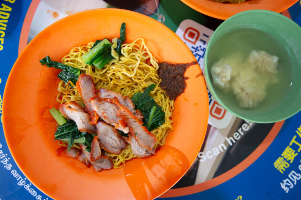 Hai Kee Noodle - wanton noodle dry soup