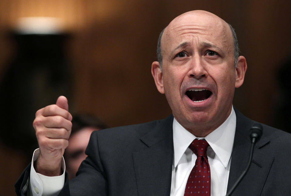 Goldman Sachs CEO Lloyd Blankfein