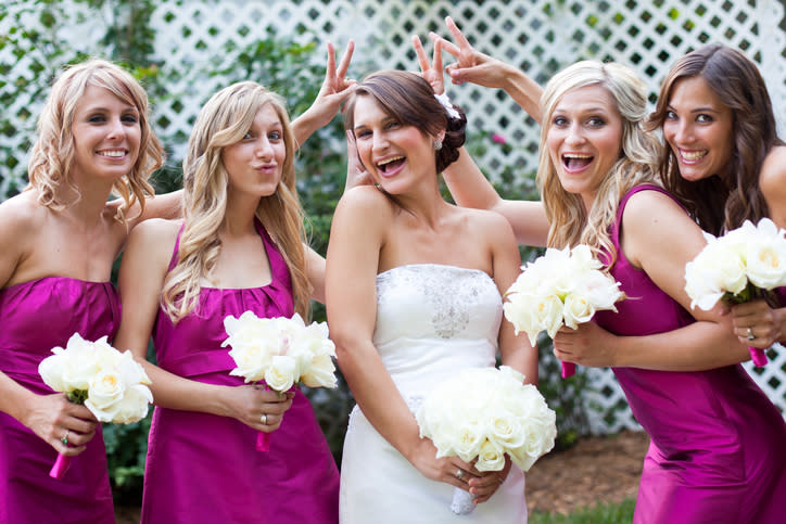 Los conflictos con las damas de honor son habituales en las bodas. Foto: Pam McLean/Getty Images