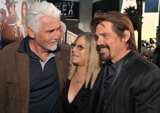 <p>Lester Cohen/WireImage</p> James Brolin, Barbra Streisand and Josh Brolin attend the 'Jonah Hex' Los Angeles premiere on June 17, 2010 in Hollywood, California.
