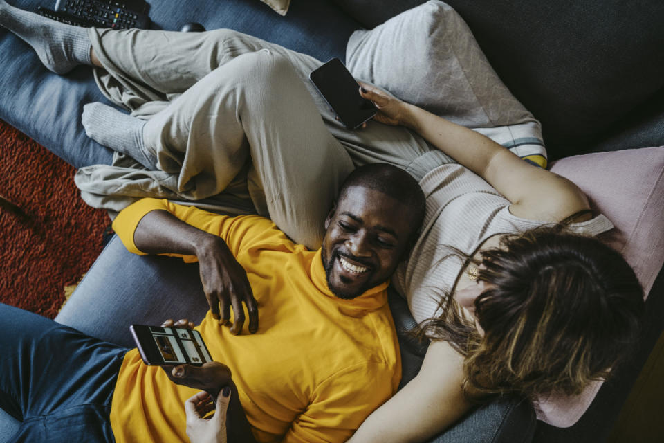 Being physically close and intimate with your partner throughout the day will make you feel more connected sexually.<p>Maskot/Getty Images</p>