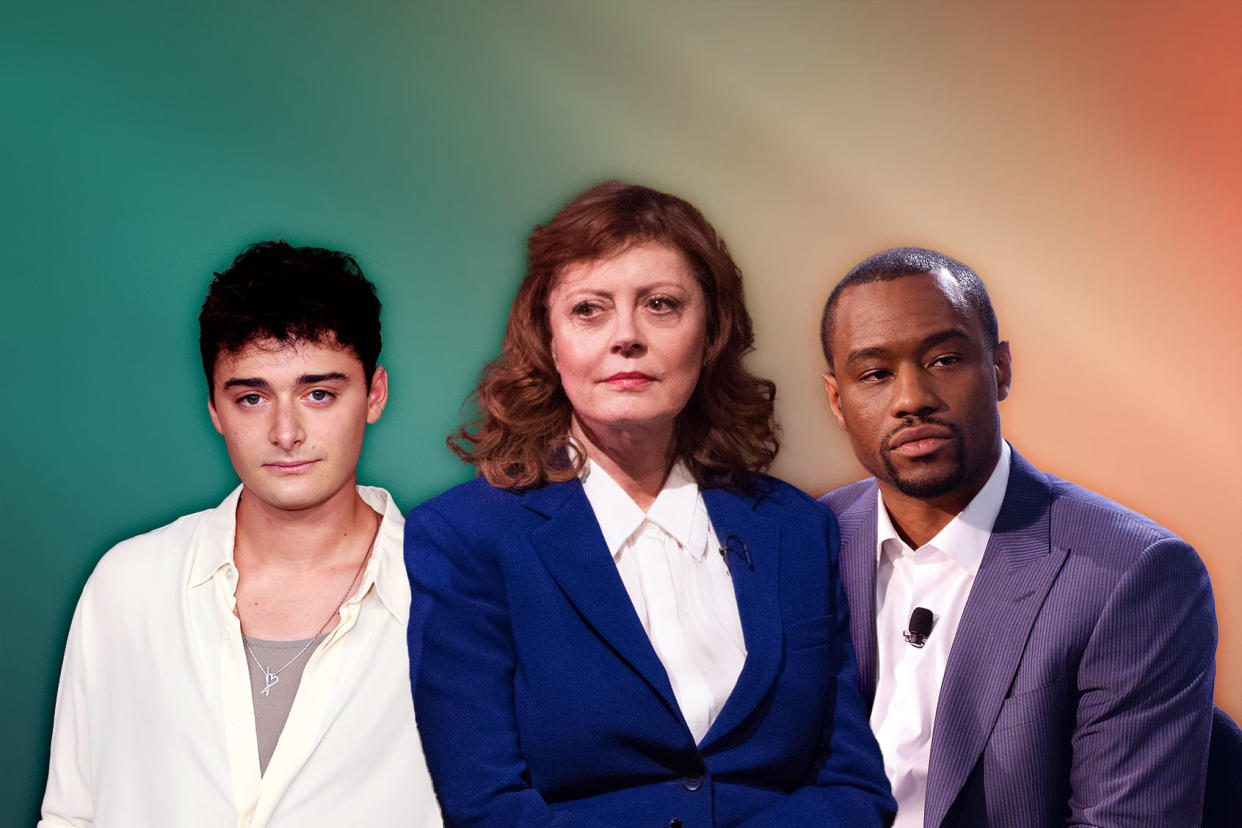 Noah Schnapp; Susan Sarandon; Marc Lamont Hill Photo illustration by Salon/Getty Images