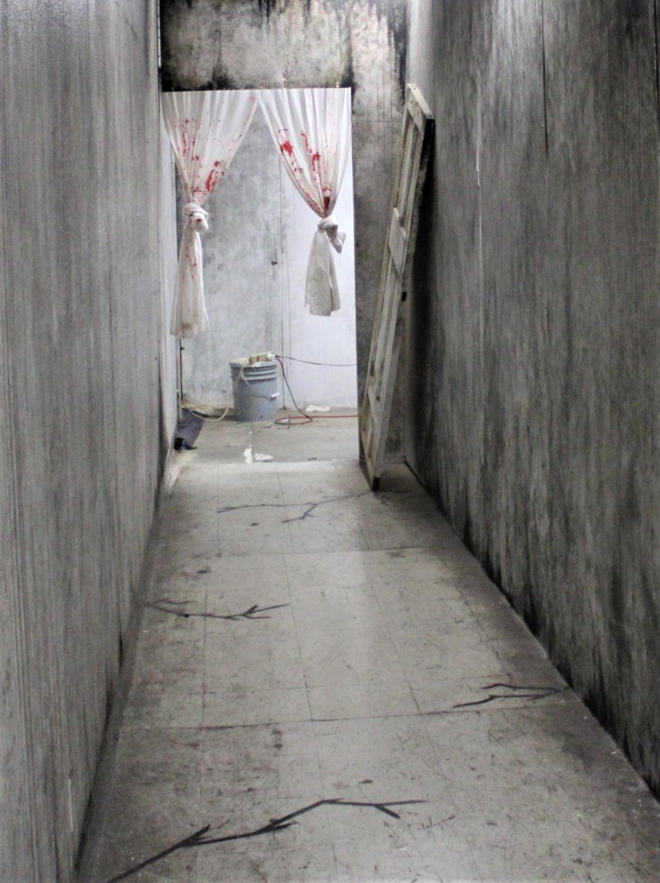 This scary hallway at All Saints Lunatic Asylum in Apple Valley is a must-stop for Halloween and horror fanatics.