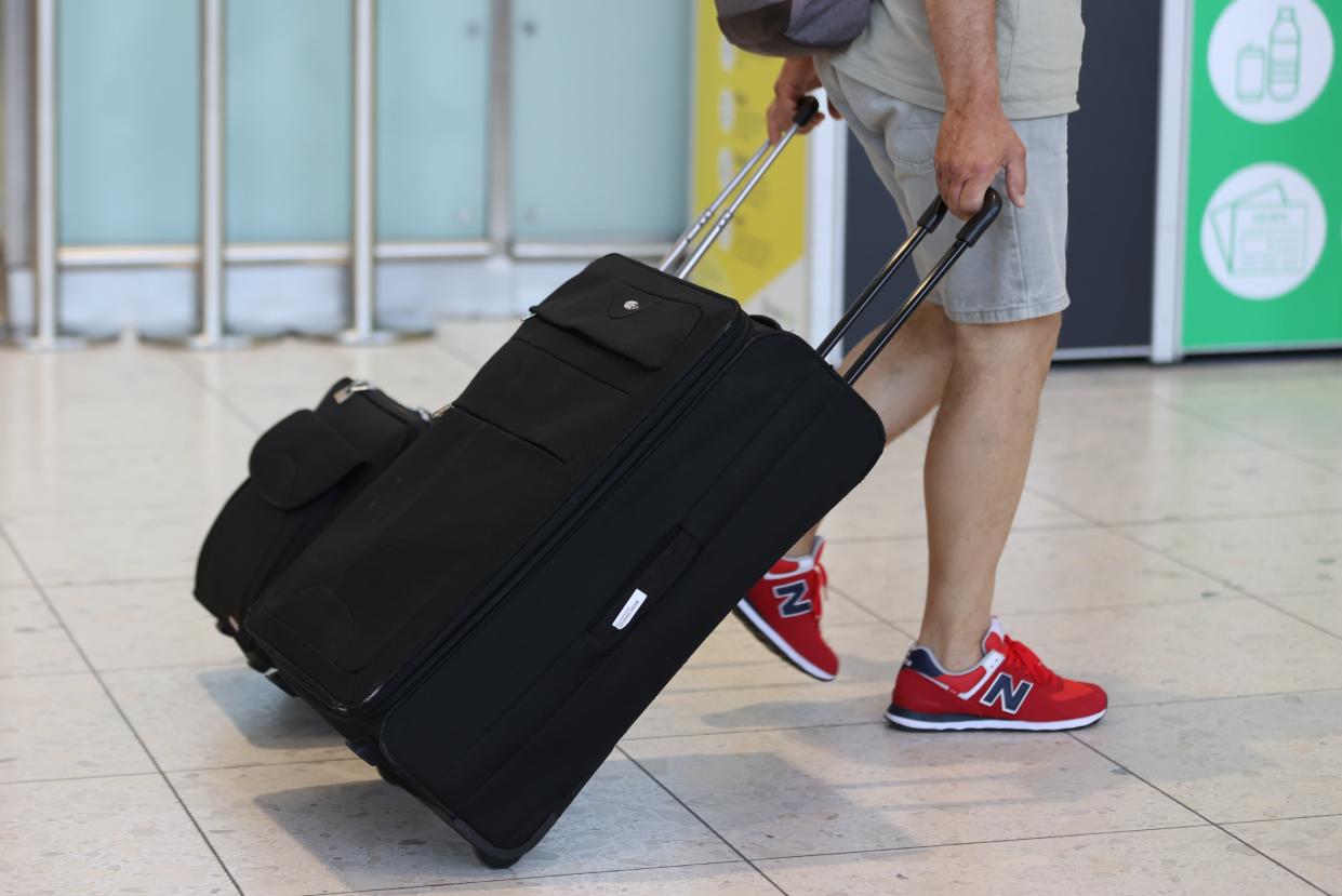 Holidaymakers can travel abroad without ‘looking over their shoulders’ in fear of being caught out by changing rules, Transport Secretary Grant Shapps has claimed (Liam McBurney/PA) (PA Wire)