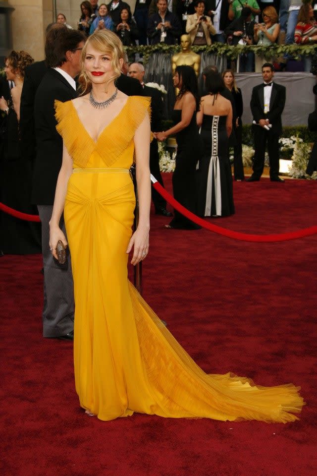 Michelle Williams Oscars 2006 dress