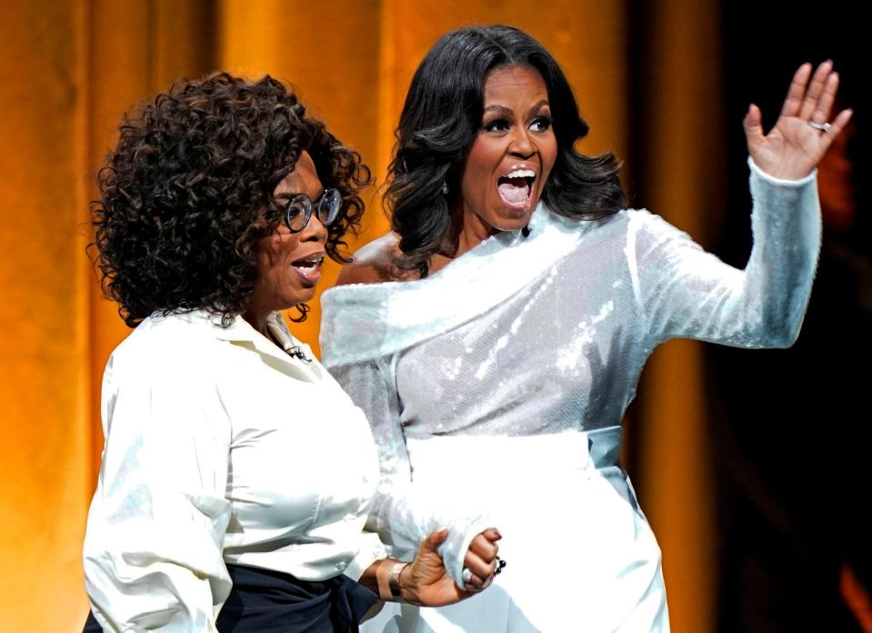 Power pals: Oprah and Michelle ObamaAFP via Getty Images