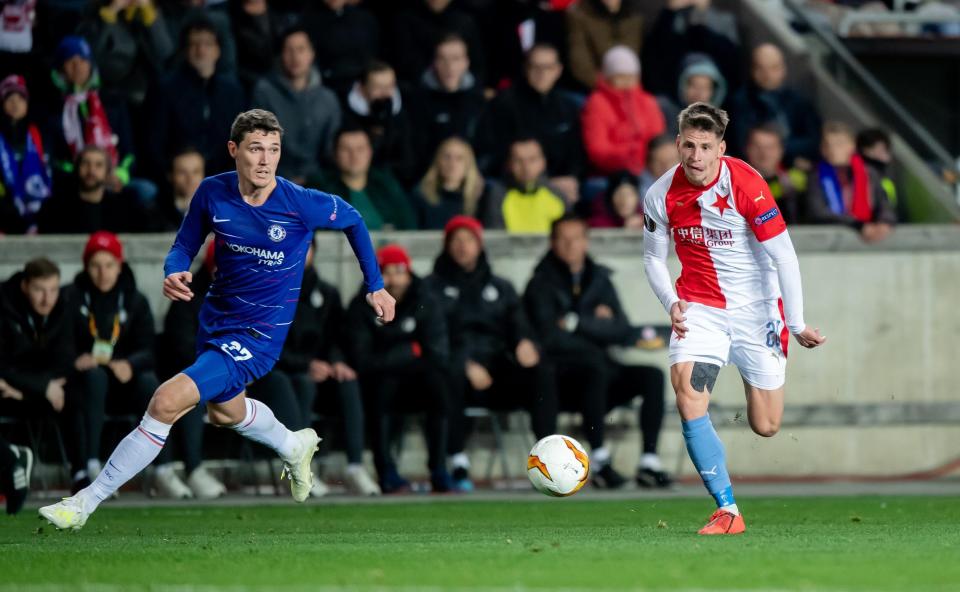 Chelsea vs Slavia Prague: Kick-off time, TV channel and how to stream Europa League quarter-final second leg