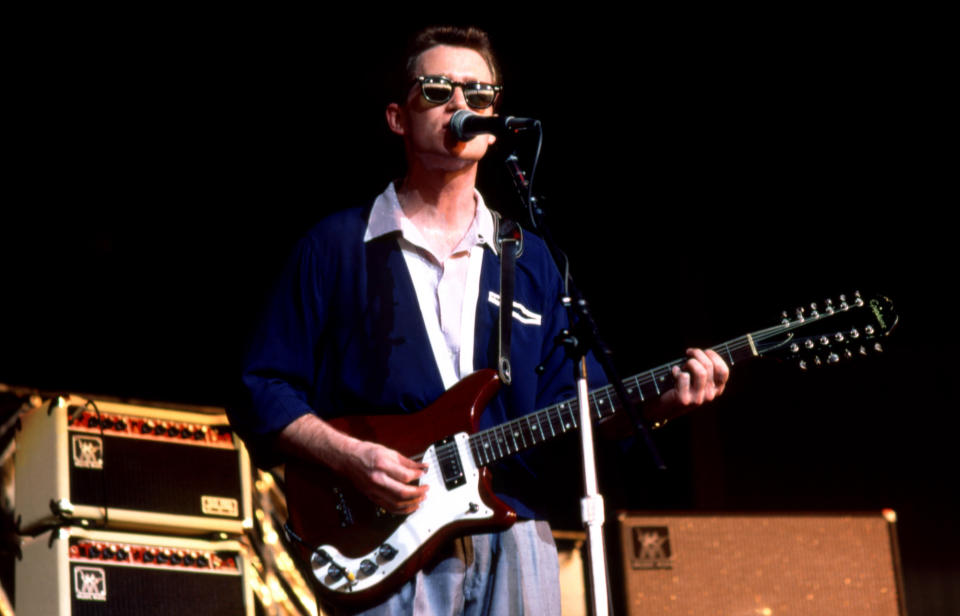 Marshall Crenshaw performs in Detroit, Michigan in 1982