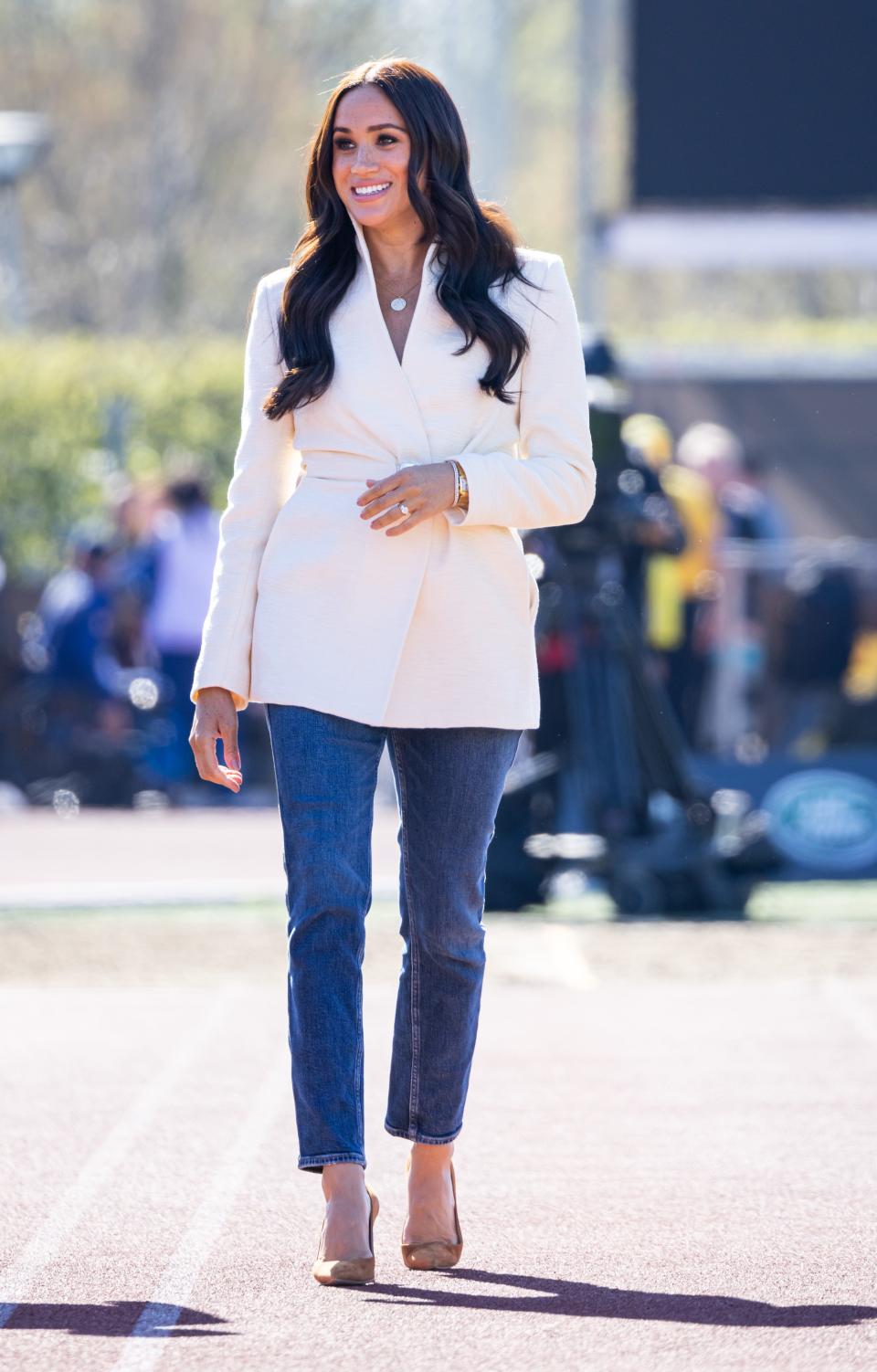 Meghan, Duchess of Sussex on day two of the Invictus Games 2020 in Netherlands in 2022.