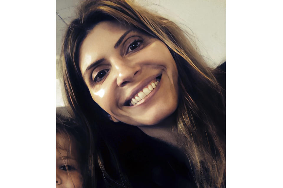 FILE - This undated contributed photo, courtesy of the Farber family, shows Jennifer Farber Dulos. A Connecticut jury has convicted Michelle Troconis of conspiracy to commit murder in connection with the presumed death of Dulos in 2019. (Courtesy of the Farber Family via AP, File)