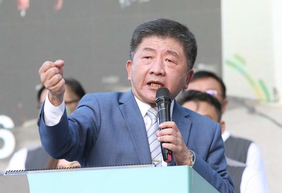 民進黨台北市長候選人陳時中。（資料照／曾薏蘋攝）