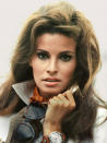 <div class="caption-credit"> Photo by: CinemaPhoto/Corbis</div><div class="caption-title">Smoky eyes</div>Get Raquel Welch's sultry eyes: <br> <br> 1. Start by sweeping a medium gray eye shadow (for extra oomph, pick one with shimmer) all over your lids, fading the color up towards your brow bones. <br> <br> 2. Using a thin eyeliner brush, work a deeper charcoal gray shadow into your top and bottom lash lines. (A creamy black eye pencil works, too.) <br> <br> 3. Move your eye shadow brush back and forth like a windshield wiper over your entire lid to create a well-blended, hazy effect. <br> <br> <b>More from REDBOOK:</b> <ul> <li> <a rel="nofollow noopener" href="http://www.redbookmag.com/beauty-fashion/tips-advice/best-at-home-hair-color?link=rel&dom=yah_life&src=syn&con=blog_redbook&mag=rbk" target="_blank" data-ylk="slk:The Best Hairstyles for Your Age;elm:context_link;itc:0;sec:content-canvas" class="link "><b>The Best Hairstyles for Your Age</b></a> </li> <li>  <br> </li> <li>  <br> </li> </ul>