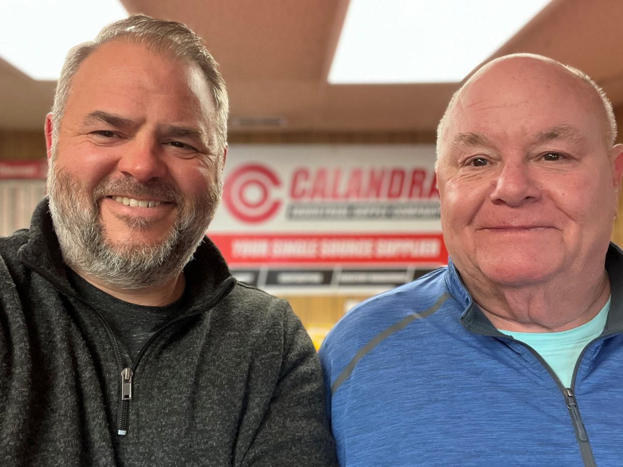 Matt and Mike Hubbard, a father-son duo, have assumed new ownership of Calandra Industrial Supply Company.