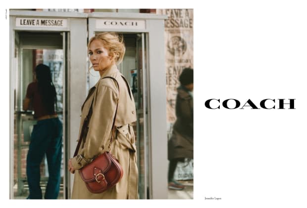 Jennifer Lopez in Coach's Spring 2021 campaign.