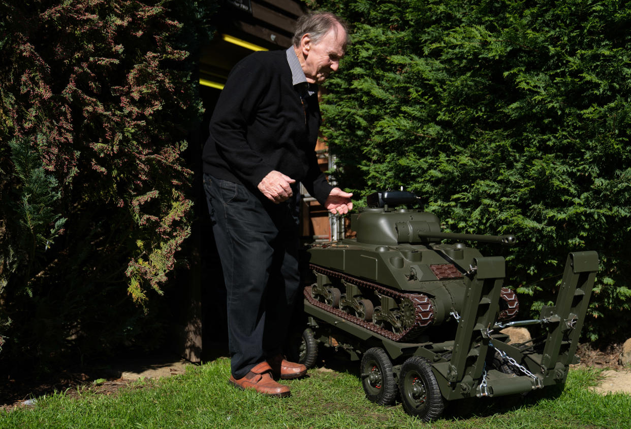 Cheffins auctioneers said the models were the 'definition of a big boy’s toy and a true feat of engineering'. (Joe Giddens/ PA) 