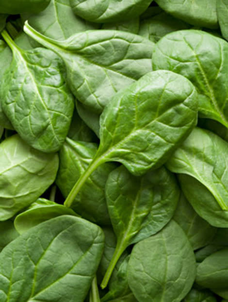 Spinach and other leafy greens are among the top anti-aging foods for women.