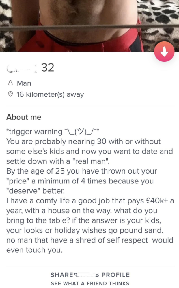 You are probably nearing 30 w/ or w/o some one else's kids and now you want to date and settle down with a "real man"; what do you bring to the table? If the answer is your kids, your looks or holiday wishes go pound sand