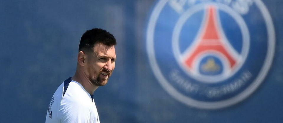 Lionel Messi sera resté deux saisons dans le club parisien.  - Credit:FRANCK FIFE / AFP