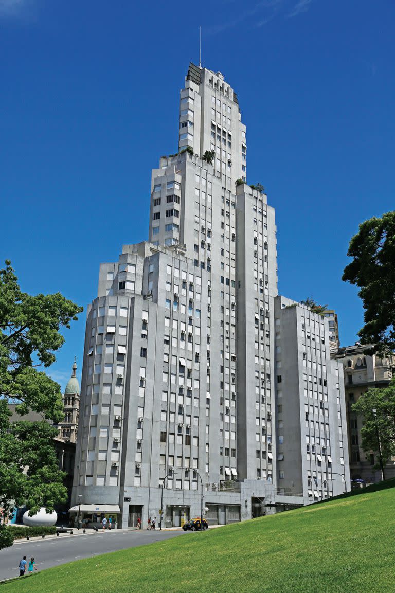 Vista del edificio Kavanagh.