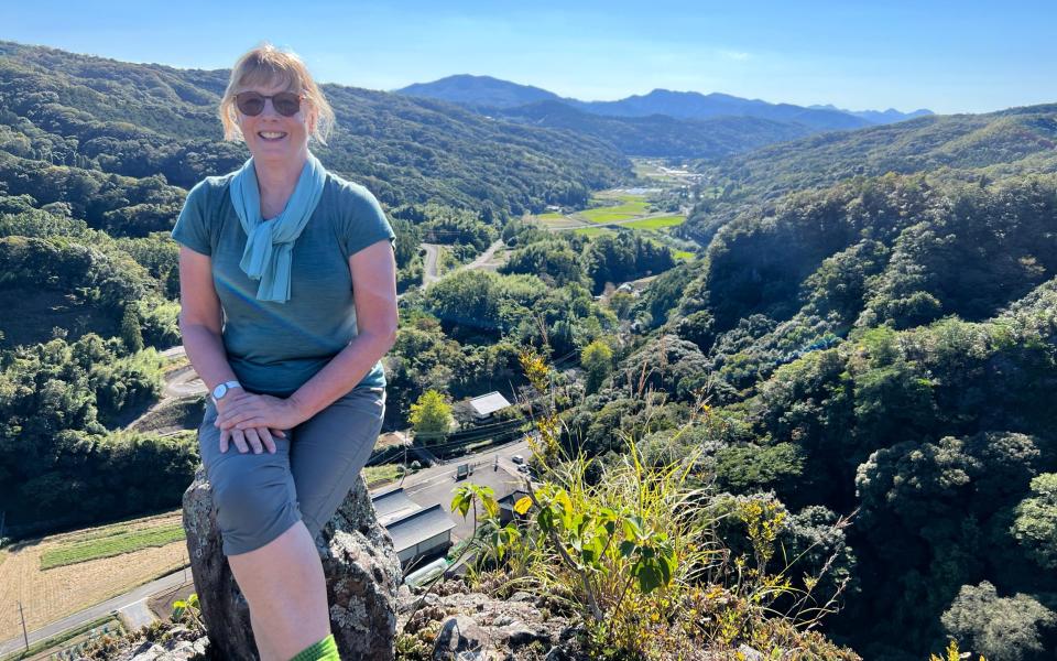 Gill Charlton in Japan