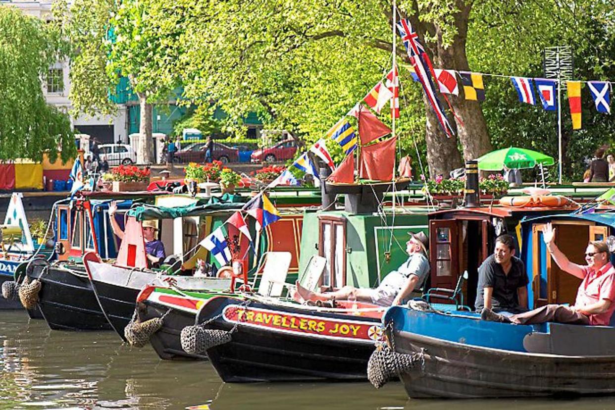 "Bright idea": a new use for using waterways like Little Venice has won a competition: Gregory Wrona / Alamy Stock Photo