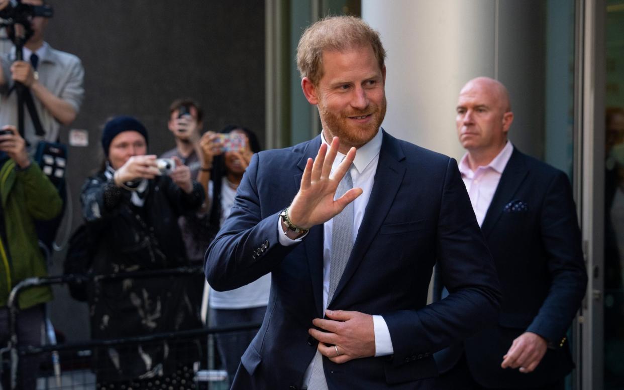 The Duke of Sussex left the UK shortly after his final day giving evidence at the High Court - Carl Court/Getty Images