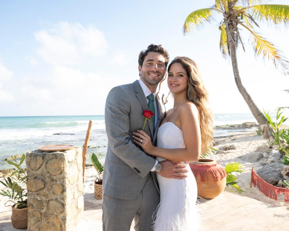 In the dramatic finale, "The Bachelor" season 28 ended with 28-year-old Joey Graziadei proposing to Kelsey Anderson.