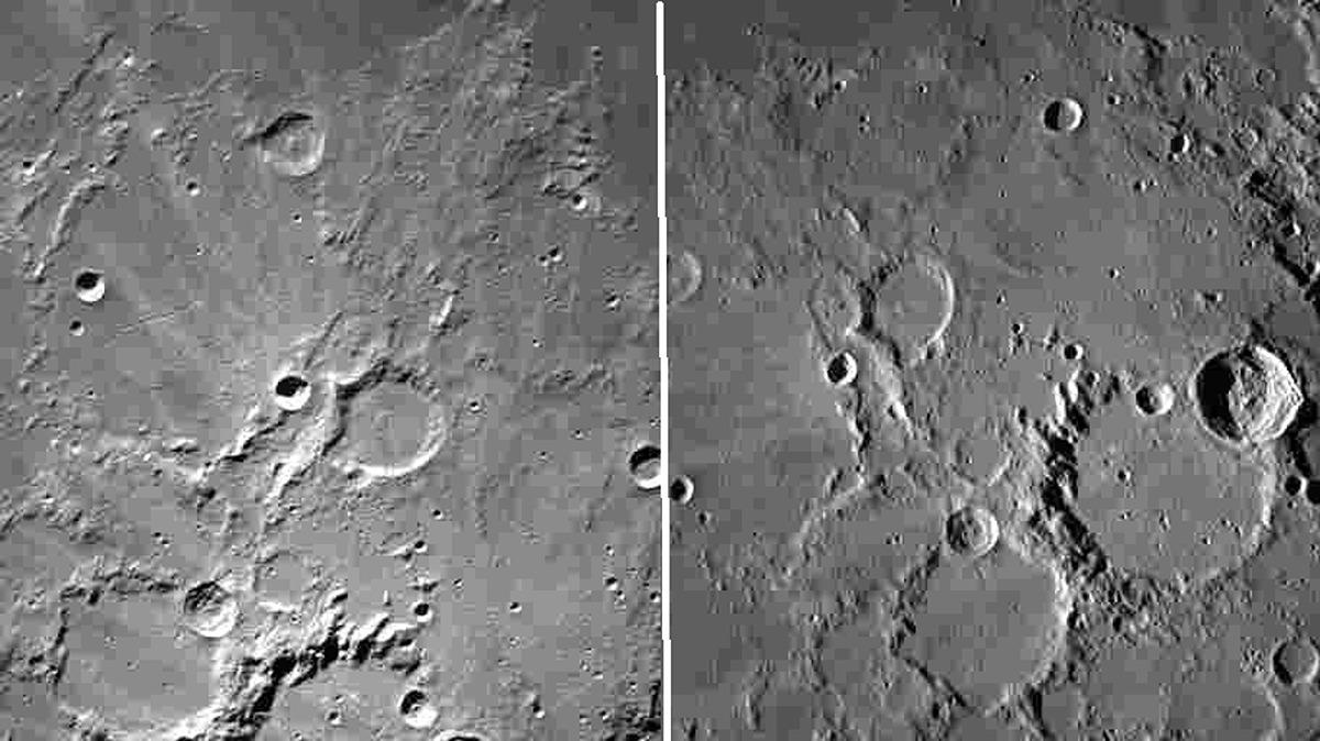  The first images of the moon and the lunar surface as seen by Jaxa's SLIM lander. 