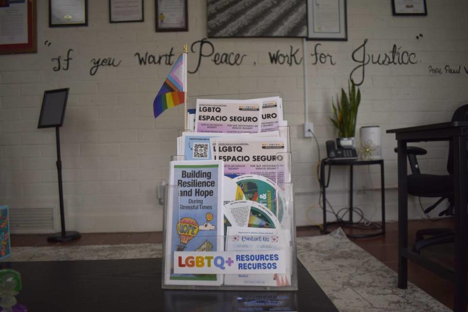 The Madera Coalition for Community Justice offers resources for LGBTQ+ people. The center is located at 219 S. D St. in Madera.