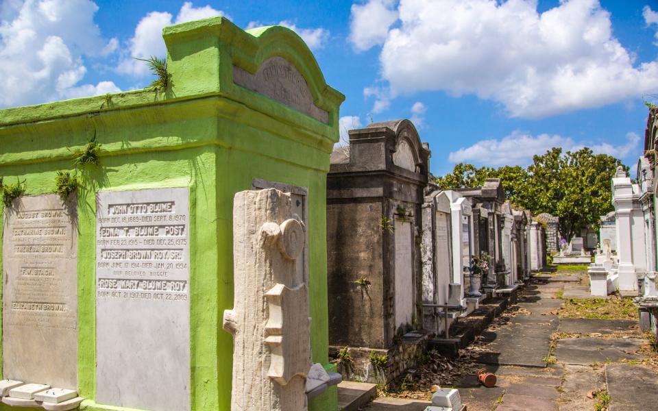 new orleans cemetery - KYLIE MCLAUGHLIN