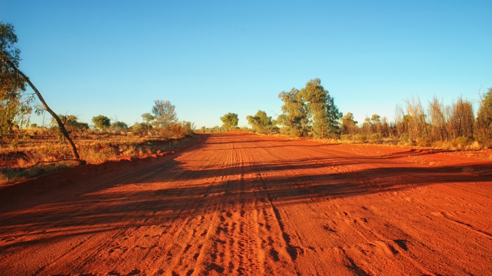 A road in the Northern Territory