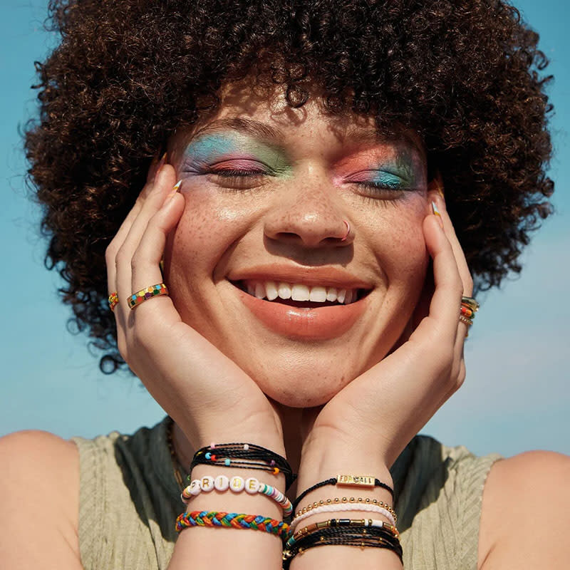 Pura Vida, 2024, fashion brands donating to lgbtq charities, donations, pride month 2024 collection merch fashion brands, rainbow flag and colors, the trevor project