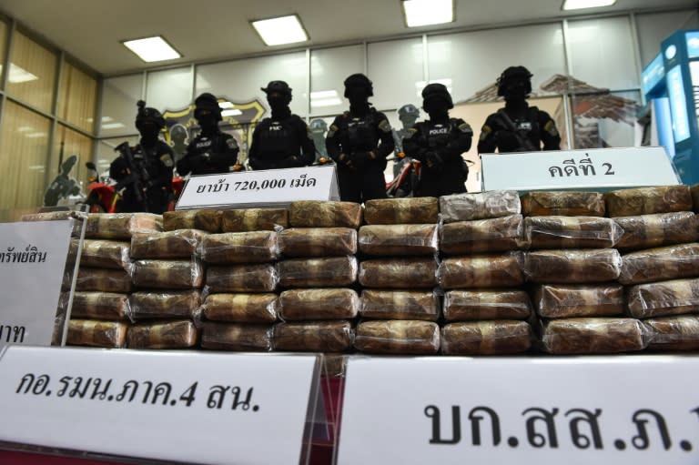 Thailand and Malaysia are top markets for "yaba" tablets, or methamphetamine mixed with caffeine