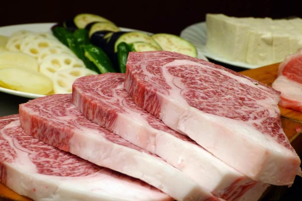 carne wagyu de la más alta calidad