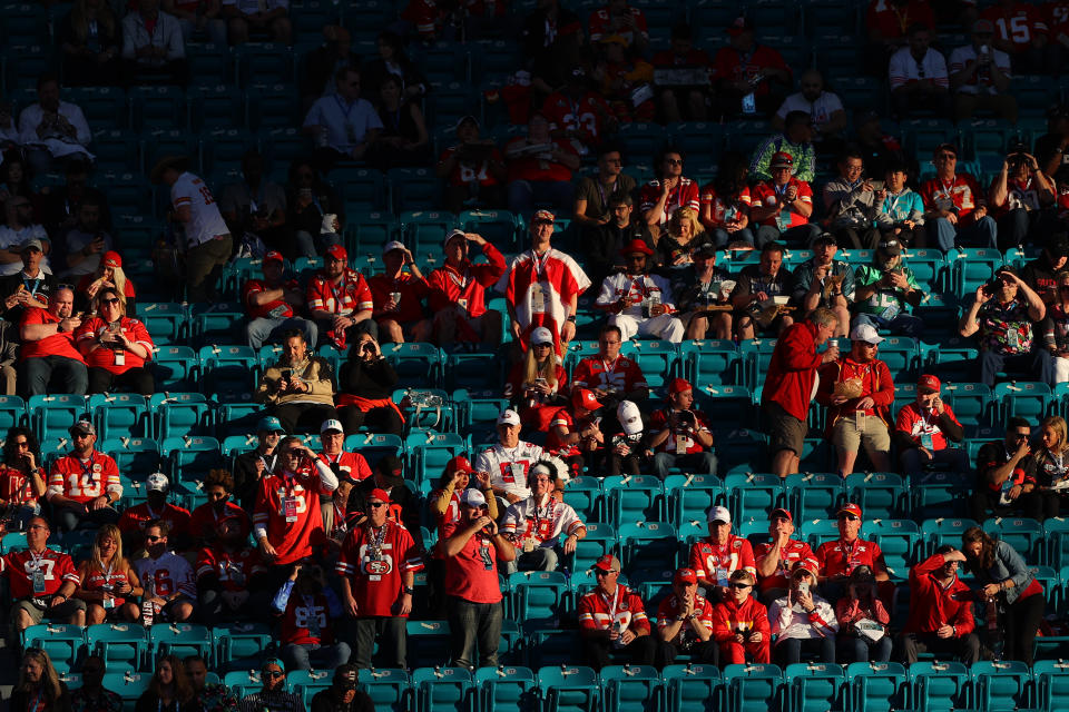 A decent amount of fans may not return to sports after the coronavirus pandemic subsides. And if they do, they'll be changed in ways we can't yet fully comprehend. (Photo by Ronald Martinez/Getty Images)