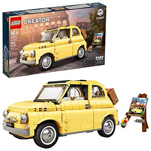 <p><strong>LEGO</strong></p><p>amazon.com</p><p><strong>$89.95</strong></p><p><a href="https://www.amazon.com/dp/B084ZR8KZT?tag=syn-yahoo-20&ascsubtag=%5Bartid%7C10064.g.37182724%5Bsrc%7Cyahoo-us" rel="nofollow noopener" target="_blank" data-ylk="slk:Shop Now;elm:context_link;itc:0;sec:content-canvas" class="link ">Shop Now</a></p><p>Sometimes, it's not all about speed. In this case, Lego combined the simple design of the Fiat 500 with artsy accessories for a charming set. Including a highly interactive car, luggage rack, and a painting of itself in front of the Colosseum, it's wonderfully narcissistic. And we love it. </p>