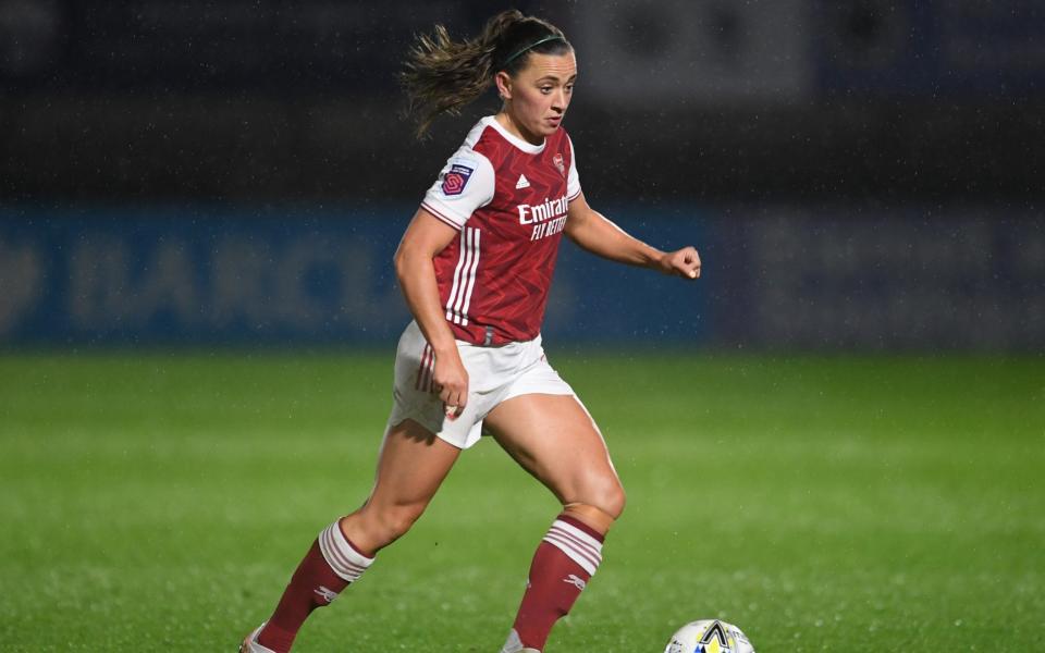 Katie McCabe of Arsenal during the Barclays FA Women's Super League match between Arsenal Women and West Ham United Women - Getty Images