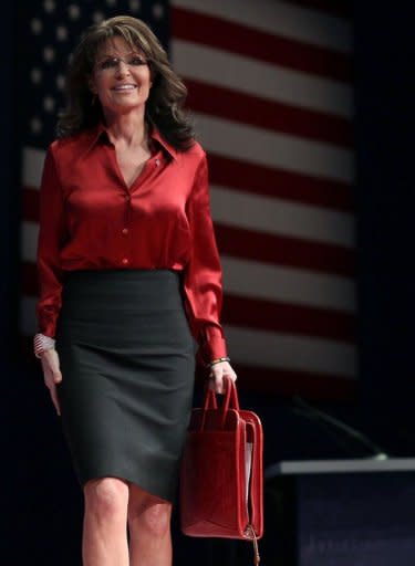 File photo of former Alaska Governor, Sarah Palin at the Conservative Political Action Conference (CPAC) meeting in Washington, DC. John McCain , who lost the election four years ago to Obama, a Democrat, picked Sarah Palin as his running mate, which ired up the Republican Party's conservative base