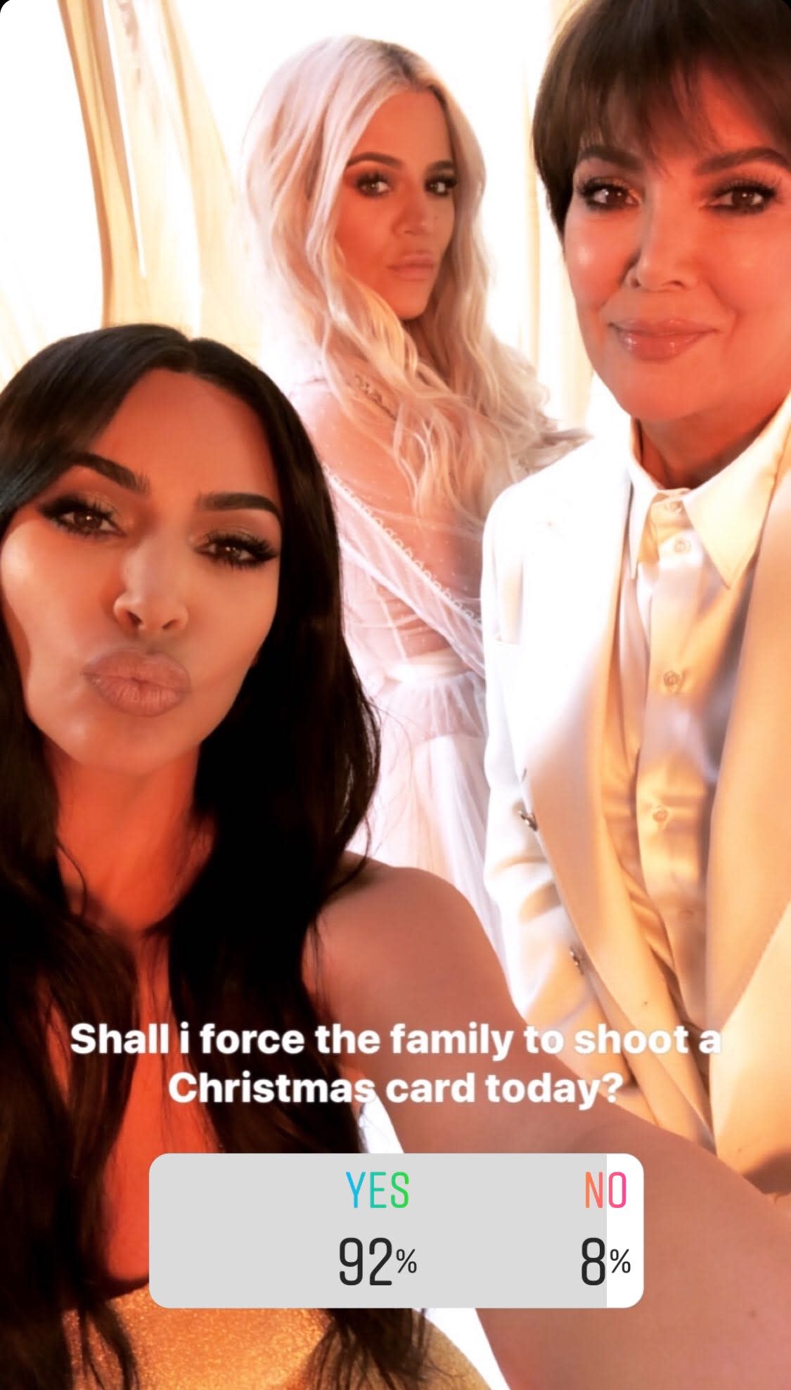 Khloé Kardashian Confirms a KarJenner Christmas Card 'Will Be Coming