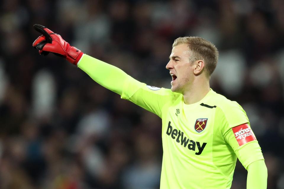 On his way? Joe Hart has produced some underwhelming displays for West am this season