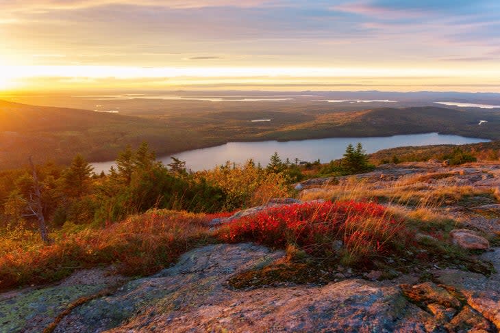 Blue Hill Overlook on Cadillac Mountain