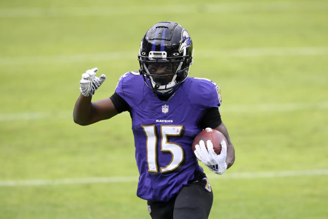 First Round (25): Ravens Take WR Marquise 'Hollywood' Brown With  First-Round Pick