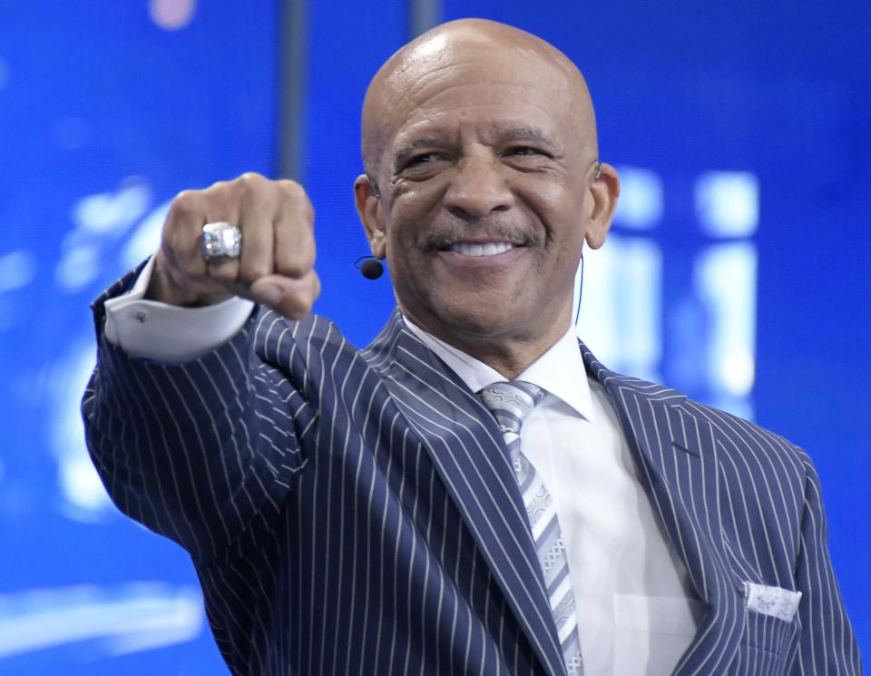 Former Dallas Cowboys wide receiver Drew Pearson is never afraid to defend the only NFL team he ever has known. (Max Faulkner/Fort Worth Star-Telegram/Tribune News Service via Getty Images)