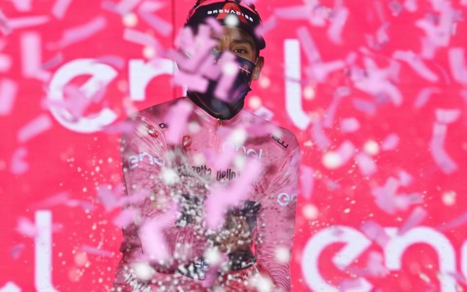 Egan Bernal - Giro d'Italia 2021: Egan Bernal keeps pink after quiet day in general classification - GETTY IMAGES